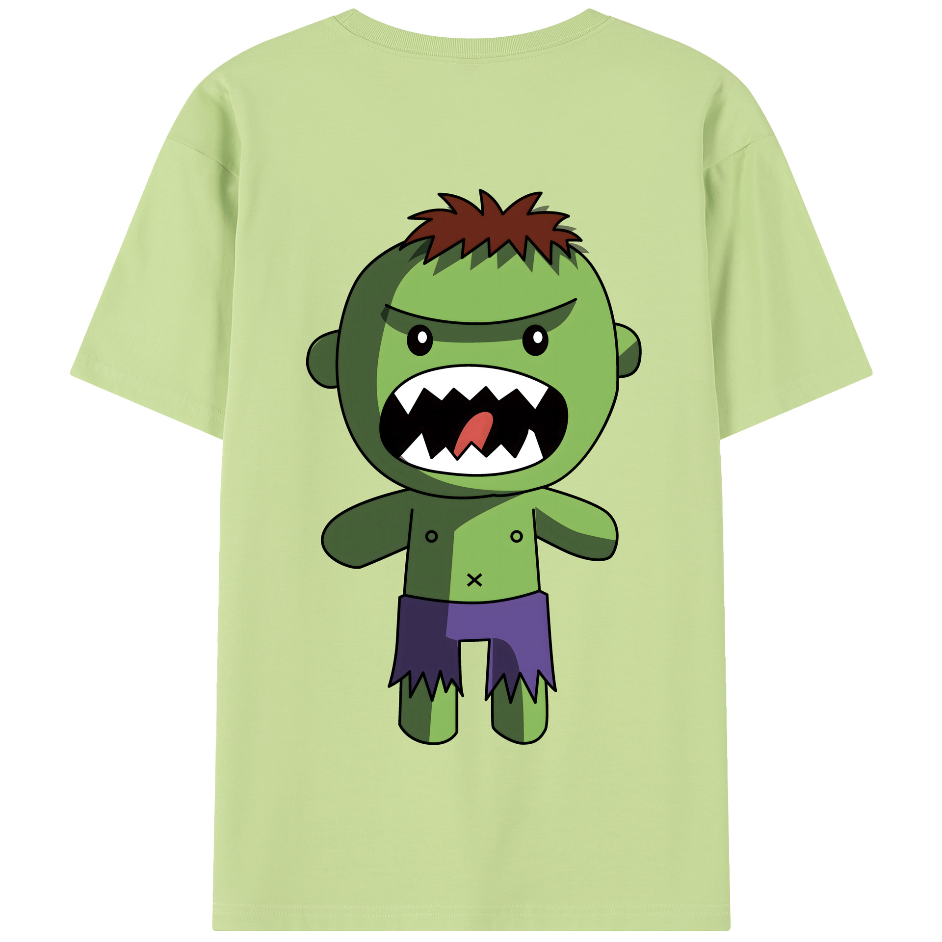 （画像用） アベンジャーズ The Avengers 綿100％半袖Tシャツ（背面プリント）